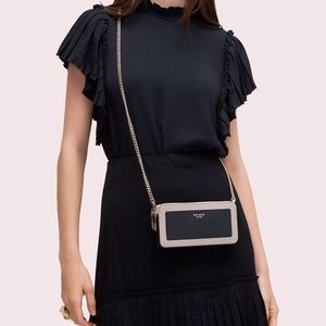 Kate Spade New York Margaux double zip mini crossbody